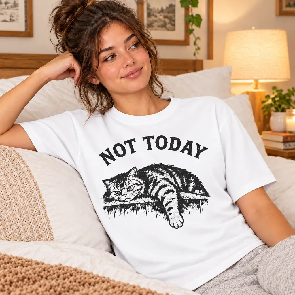 Tabby Cat T-Shirt – Bold Graphic Tee for Cat Lovers, Activists & Supporters, Statement Gift for Holidays