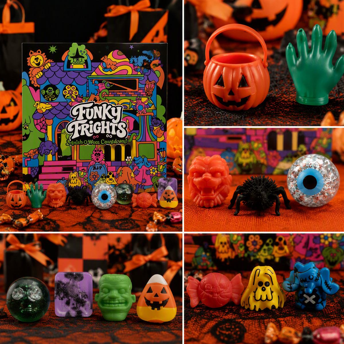 Halloween Mystery Box Squishy Toy – 13-Day Countdown Blind Box Game - SantaSocks