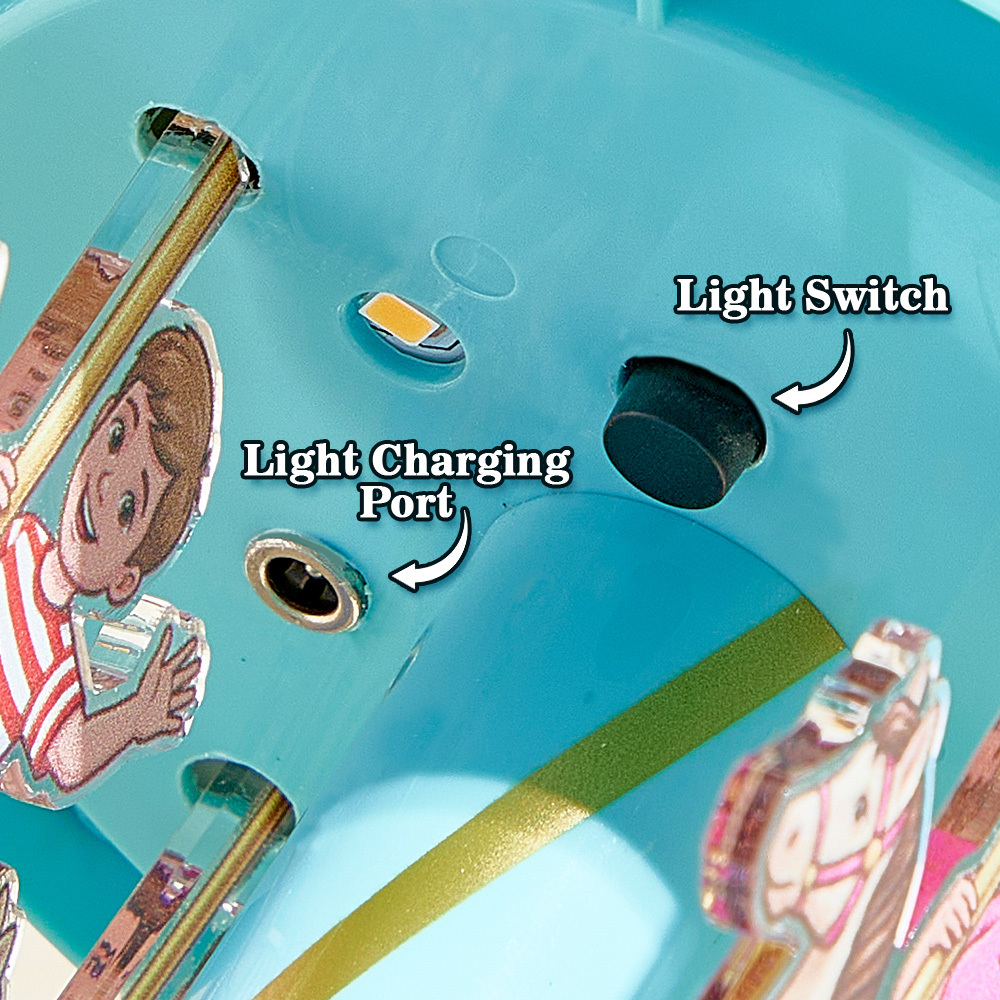 Custom Portrait Carousel Music Box Ornament Family Member Desktop Decoration Gift For Family - PhotoMoonLamp