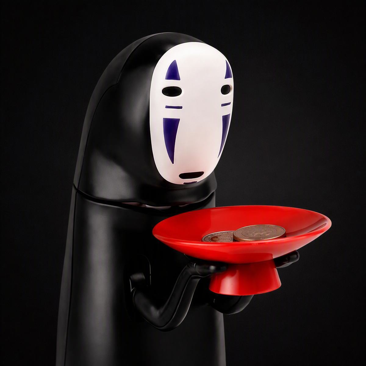 Faceless Man Resin Coin Bank – Cute Savings Money Box Decorative Piggy Bank for Kids & Adults
