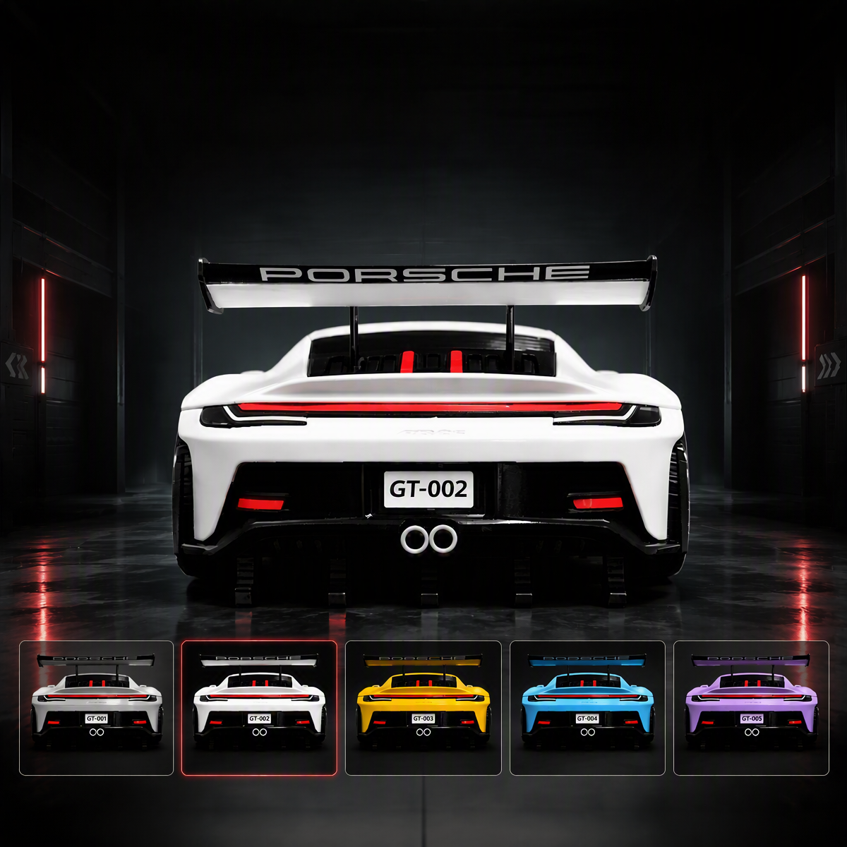 Racing Style Rear Wing Key Holder – Premium Sports Car Themed Gift for Men, Holiday Decor & Entryway Key Organizer