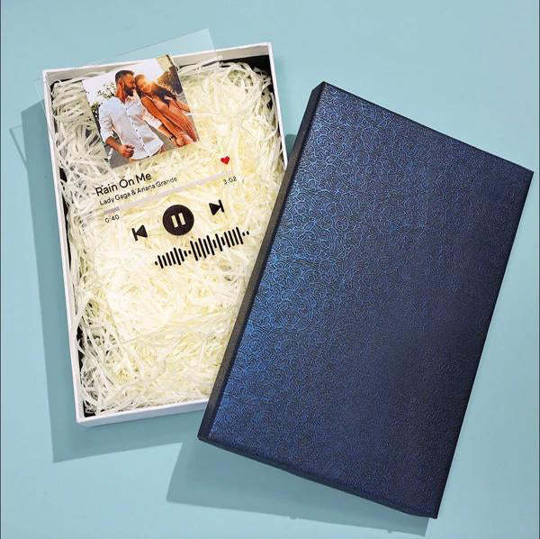 Acrylic Music Art Glass Album Cover Custom Music Plaque Best Photo Gift For Boyfriend