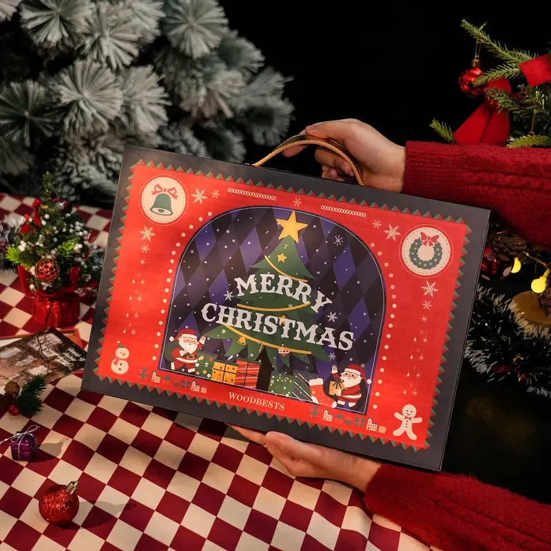 24-Day Advent Puzzle Calendar, Premium Christmas Countdown with Mini Puzzles, Ideal Gift for All Ages