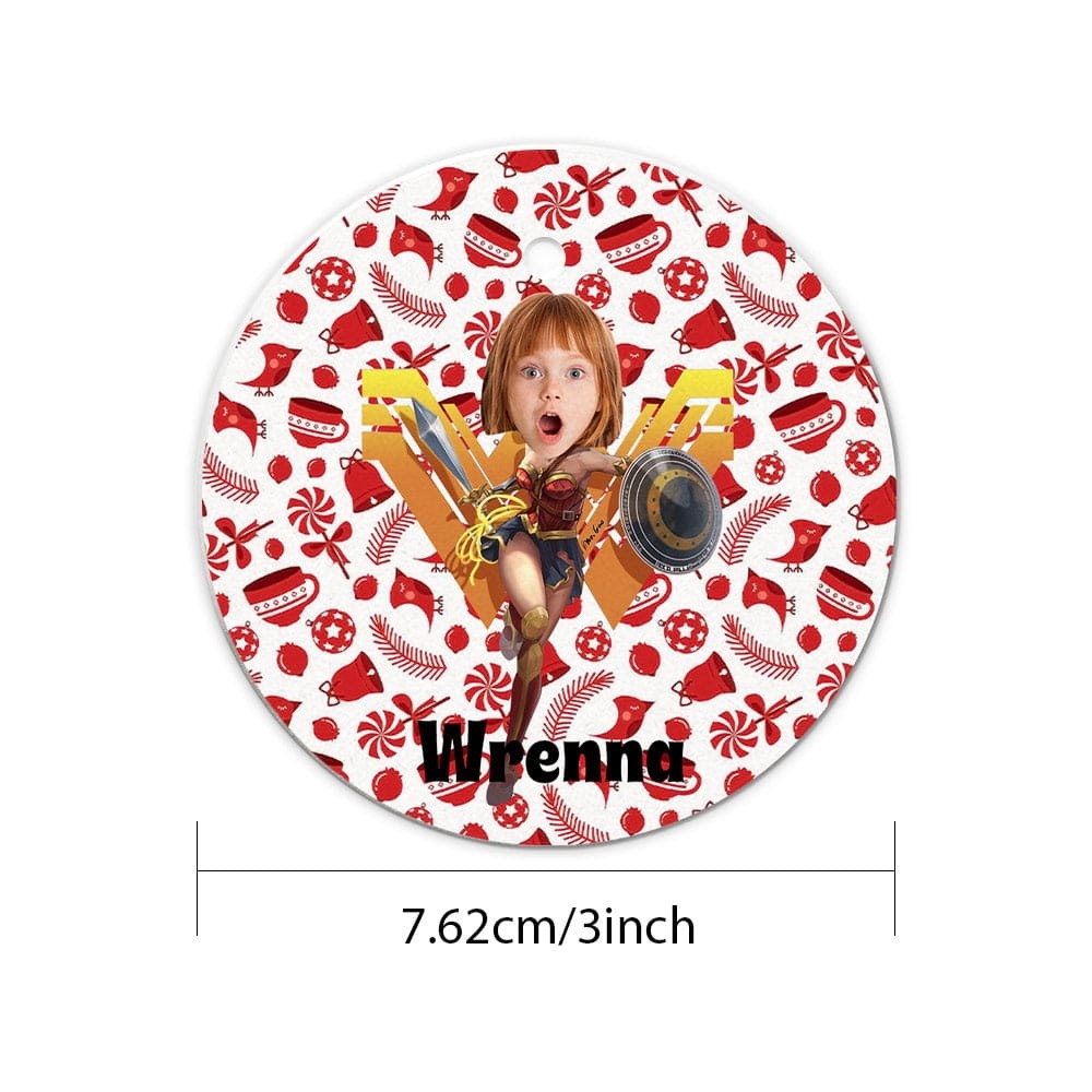 Photo Christmas Ornament Spiderboy Personalized Christmas Ornaments Christmas Gift for Kids - Giftlab