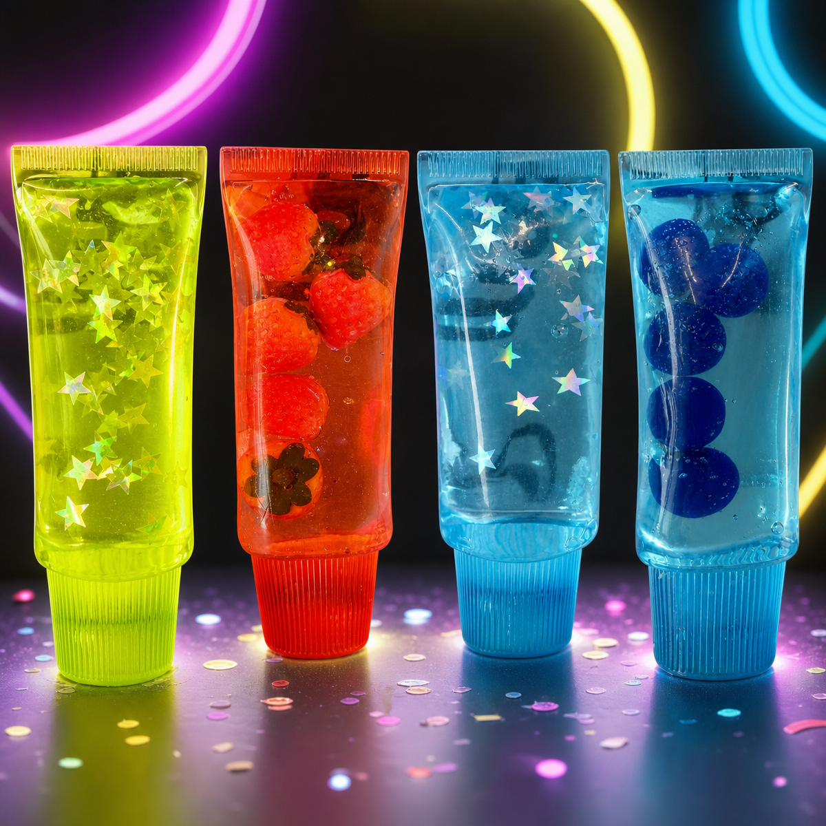 Fruit Squishy Toy Toothpaste Tube Squishy Toy  Funny TPR Slow Rising Stress Relief Squeeze Fidget Toy, Portable Sensory Desk Toy Gift