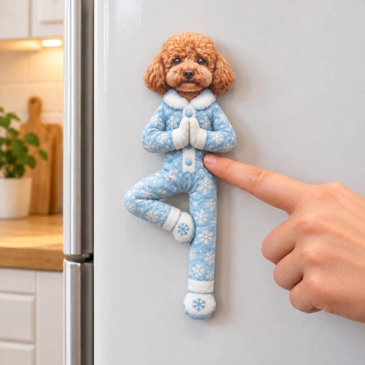 Custom Funny Pet Photo Christmas Plush Doll Gifts For Pet Lovers • My Merry Pup - Personalized Poseable Plush Doll - PhotoMoonLamp