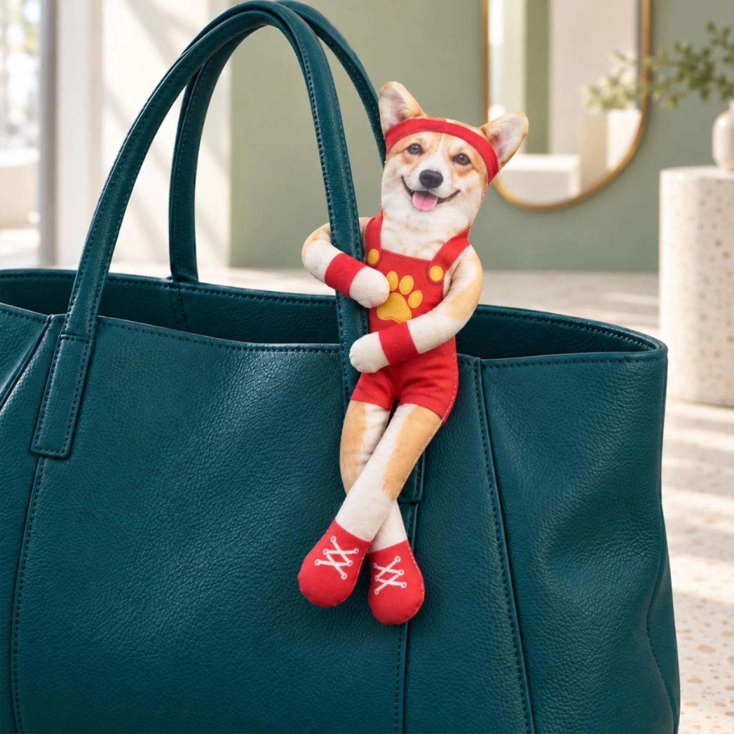 Poseable Plush Pet Doll for Christmas Gifts – Customizable Funny Animal Figurine for Dog & Cat Lovers - PhotoMoonLamp