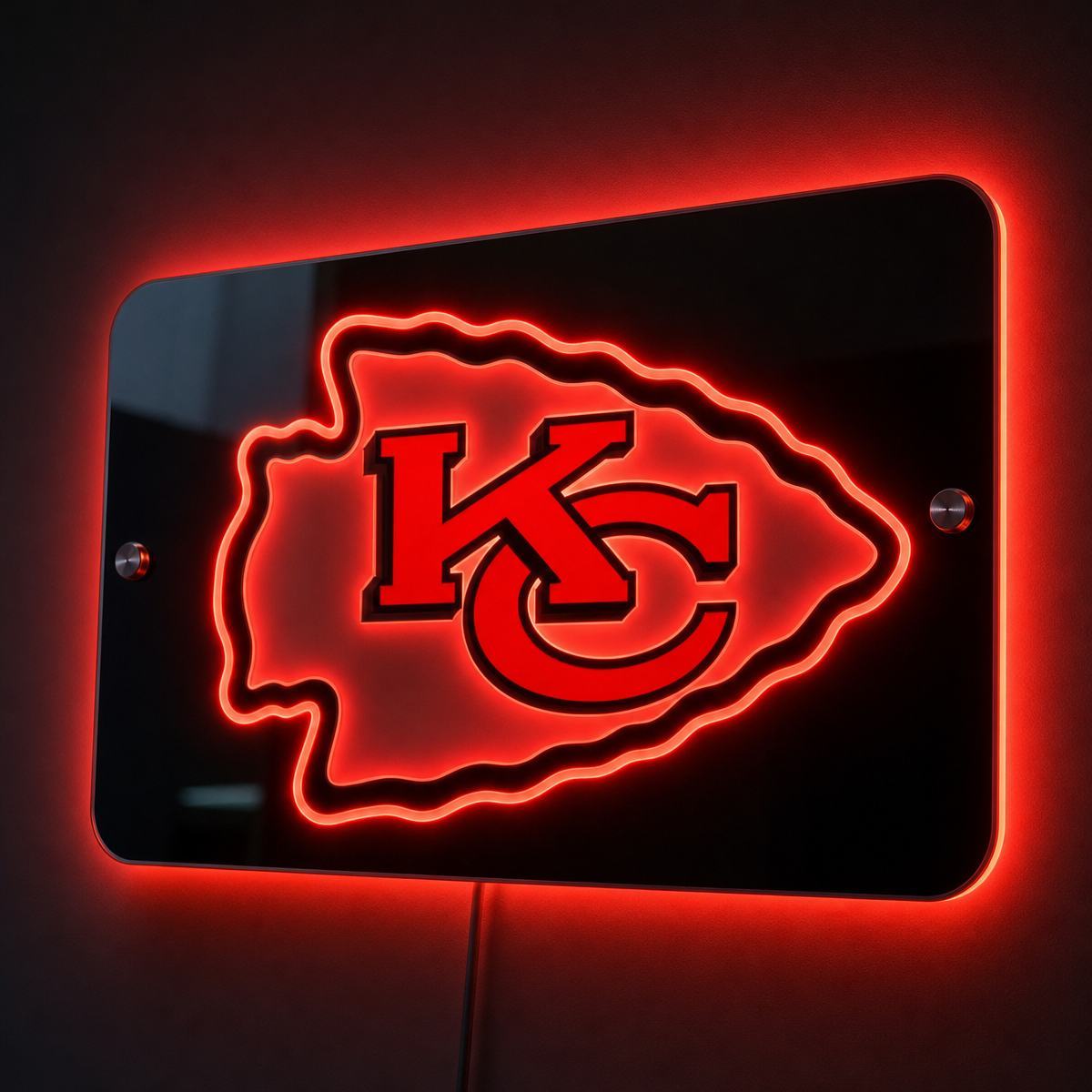 Football Fan LED Mirror Lights – Team-Inspired Car Side Mirror Projector Lights, Dynamic Door Welcome Lights for Sports Fans & Car Enthusiasts