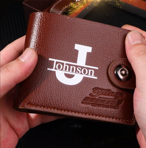 Father's Day Gift Set Custom Name Men's Watch and Wallet Gift Box Men's Gift