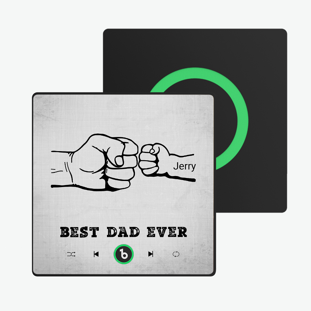 Father's Day Gift Custom Music Fridge Magnet Colorful Frame Album Frid