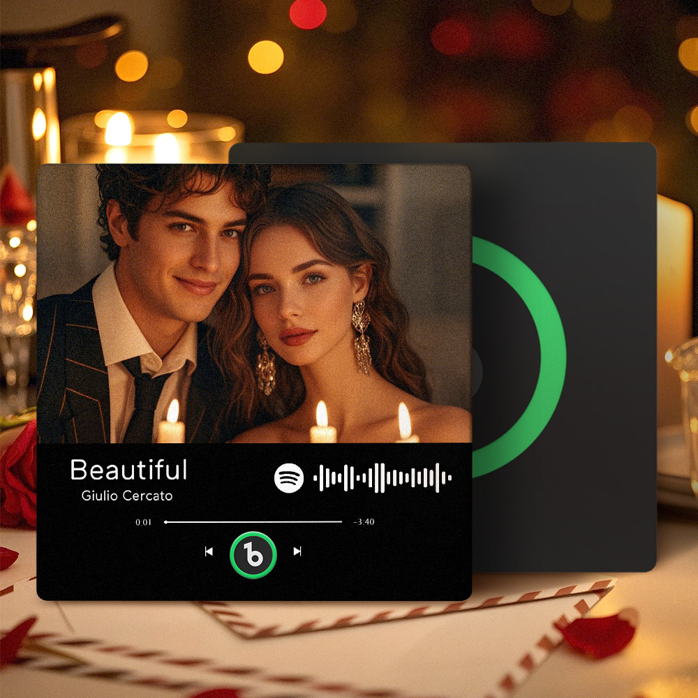 Custom Music Fridge Magnet Spotify Album Fridge Magnet Anniversary Gif