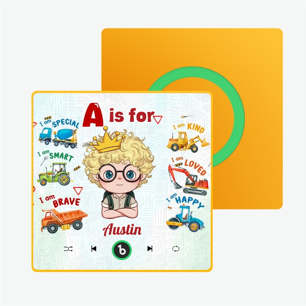 Colorful Album Fridge Magnet Music Wall Photo Sticker Custom Portrait Birthday Gift
