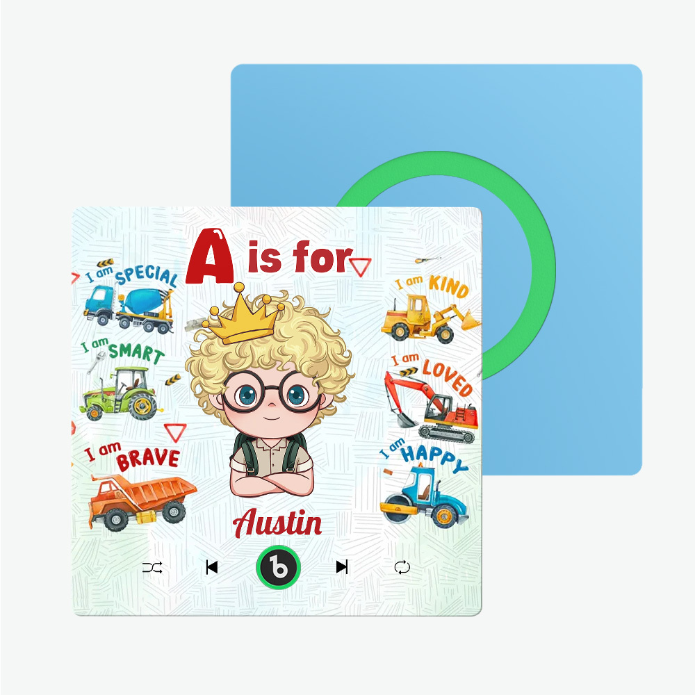 Birthday Gift Colorful Album Fridge Magnet Music Wall Photo Sticker Custom Portrait Fridge Magnet Gift