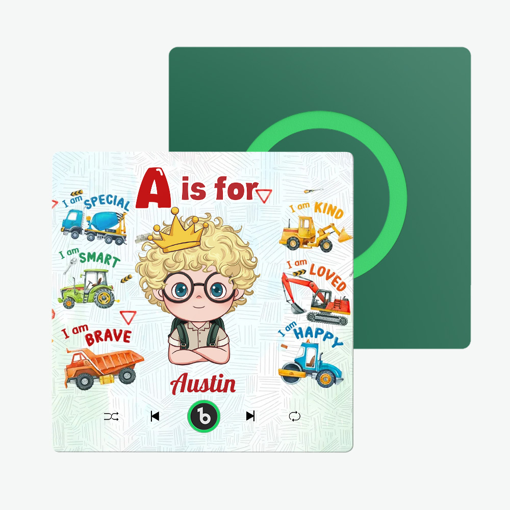 Birthday Gift Colorful Album Fridge Magnet Music Wall Photo Sticker Custom Portrait Fridge Magnet Gift