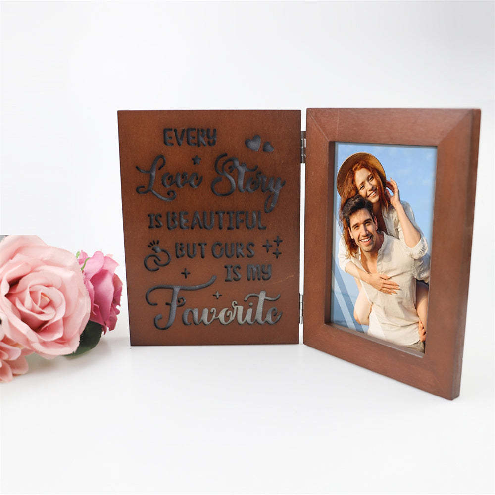 Personalized Photo Frame with Lights Gift for Father Mother Lover - PhotoMoonLamp