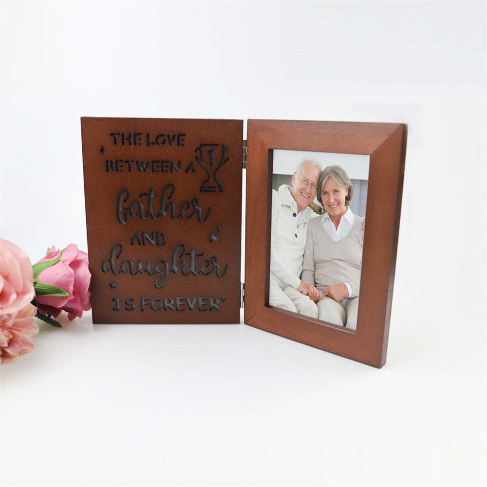 Personalized Photo Frame with Lights Gift for Father Mother Lover - PhotoMoonLamp