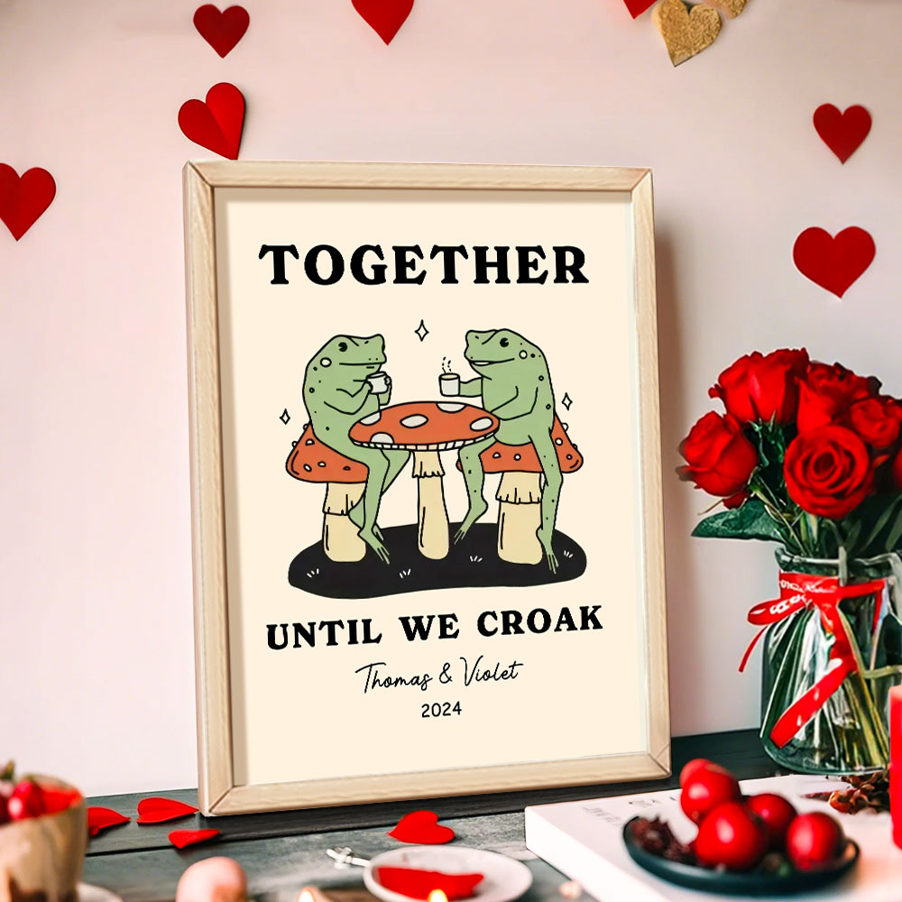  Personalized Custom Ornaments - Wedding Anniversary Gift Valentines's Day Gift