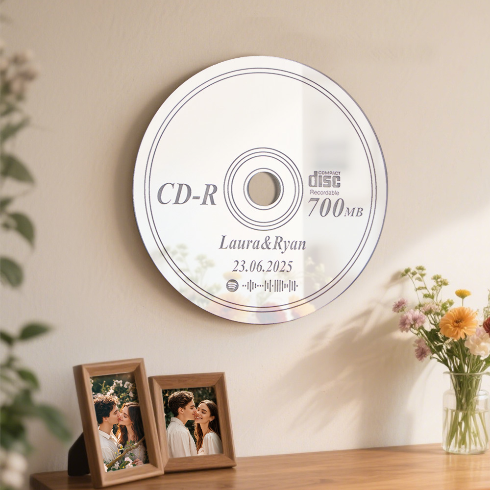 Personalized Photo Night Light Plaque, Custom Music Plaque with Photos, QR Code Acrylic Music Plaque, Music Lover Gift, Gift for her