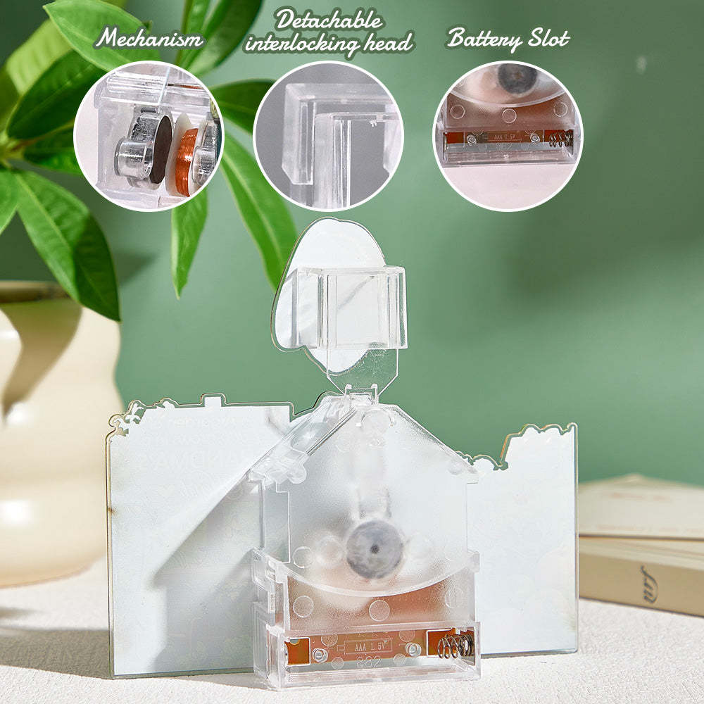 Personalized Face Grandma's Garden Shaking Head Standee Gift for Grandma - PhotoMoonLamp
