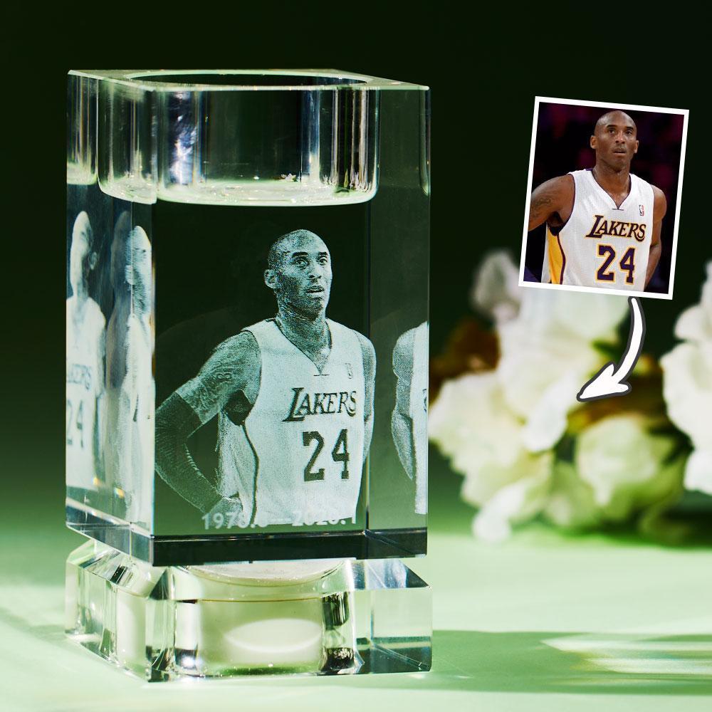 Crystal Candle Holder with LED Base Custom Candles holder Gift For Lost