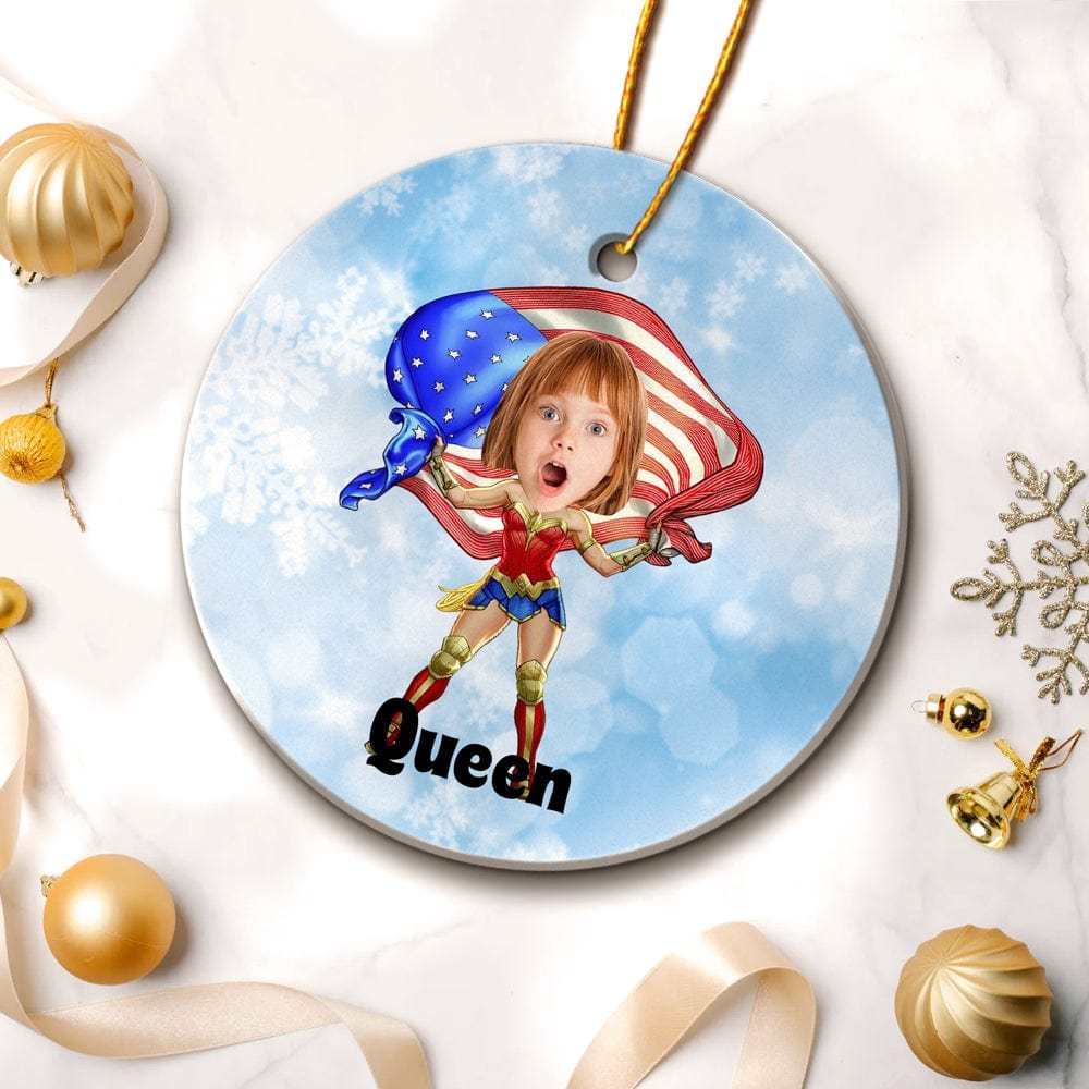 Photo Christmas Ornament Spiderboy Personalized Christmas Ornaments Christmas Gift for Kids - Giftlab