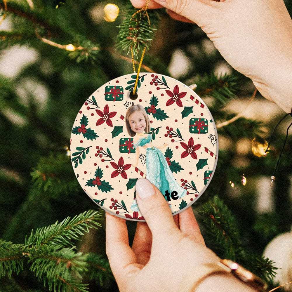 Photo Christmas Ornament Spiderboy Personalized Christmas Ornaments Christmas Gift for Kids - Giftlab