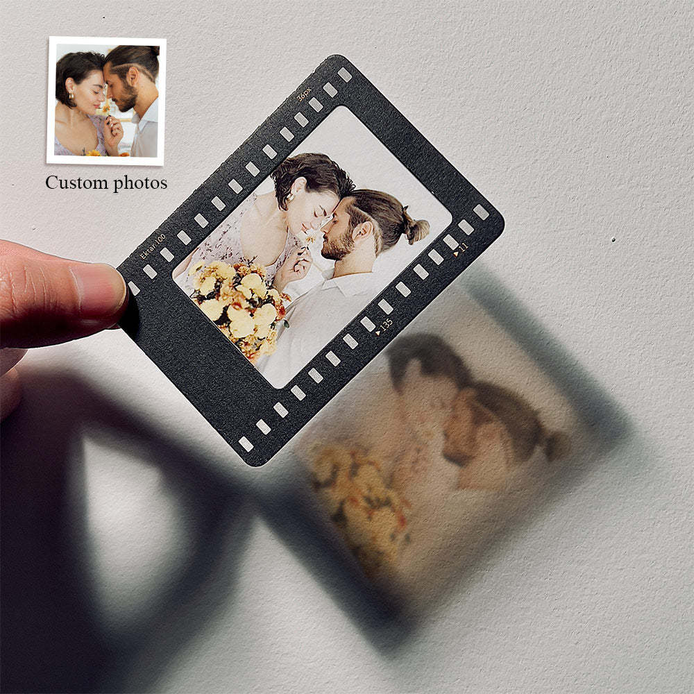 Custom Photo Light and Shadow Ornament Film Reversal Photo Projection Ornament - photomoonlamp