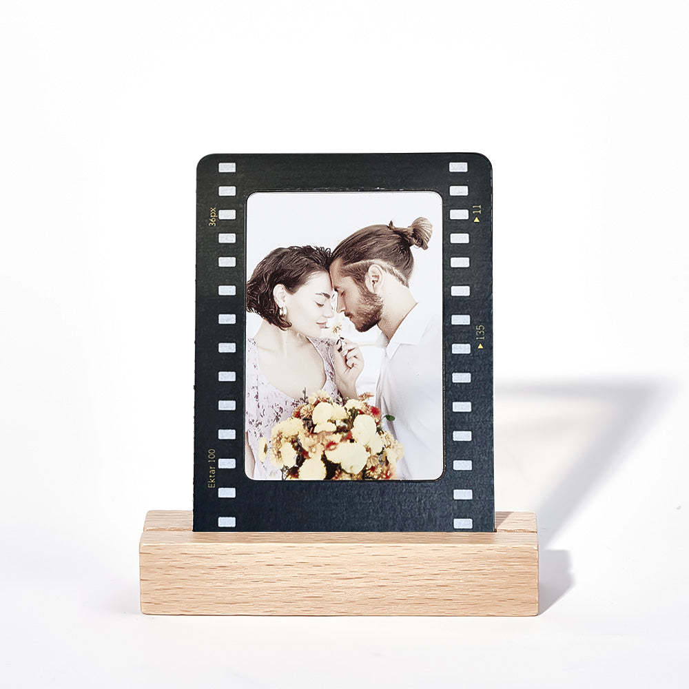 Custom Photo Light and Shadow Ornament Film Reversal Photo Projection Ornament - photomoonlamp