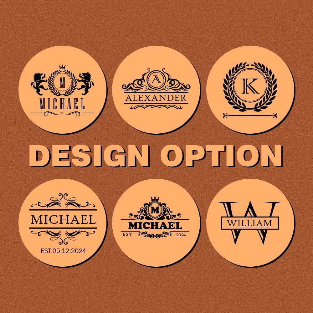 Engraved Cigar Ashtray, Cigar Holder, Unique Ashtray, Walnut wood Ashtray, Cigar Accessory, Husband & Fathers Gift, Groomsman Gift