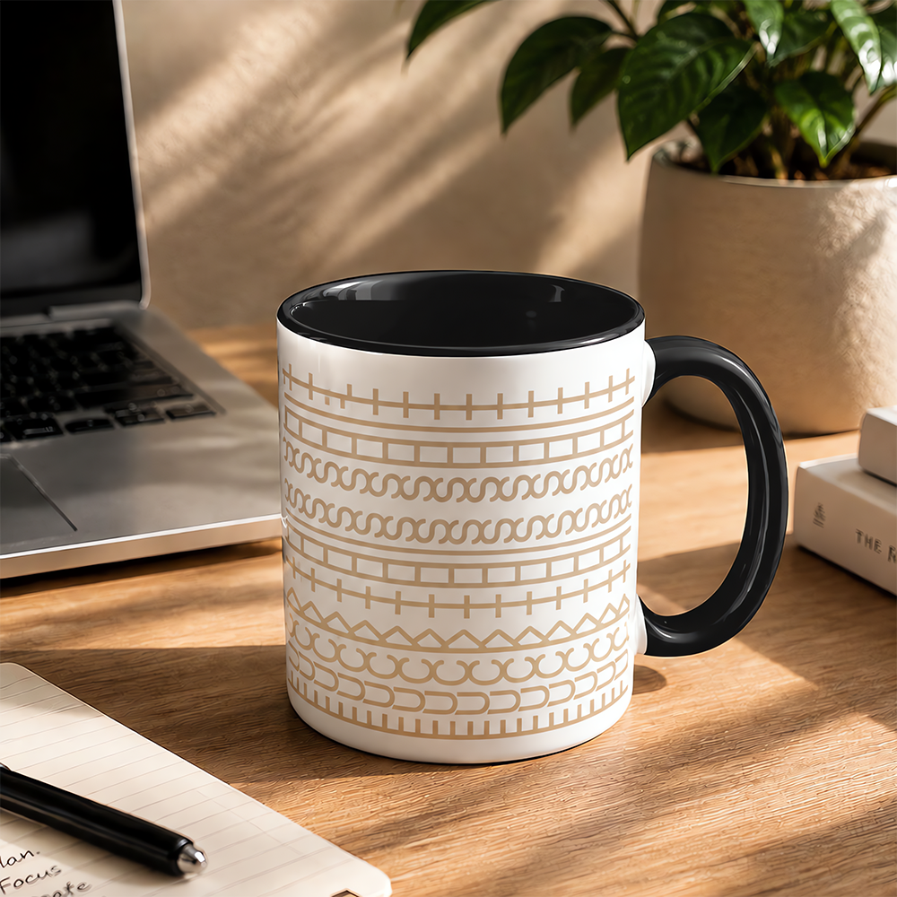 Custom Hidden Message Mug - Funny Personalized Coffee Cup Gift for Coworker