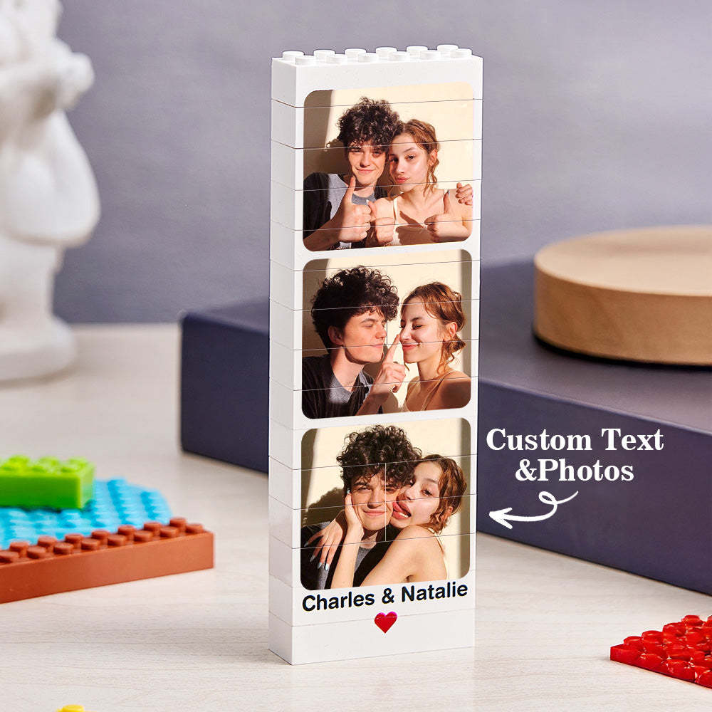 Personalized Photo Building Block Picture Brick Puzzle Gift for Lover - PhotoMoonLamp