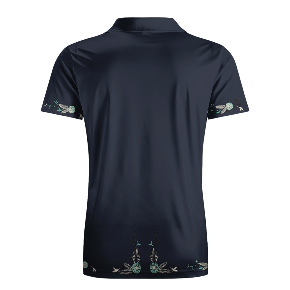 Custom Face Polo Shirts for Men Personalized Men's Polo Shirts Logo Shirts Birthday Vacation Gift for Him Dad - PhotoMoonLamp