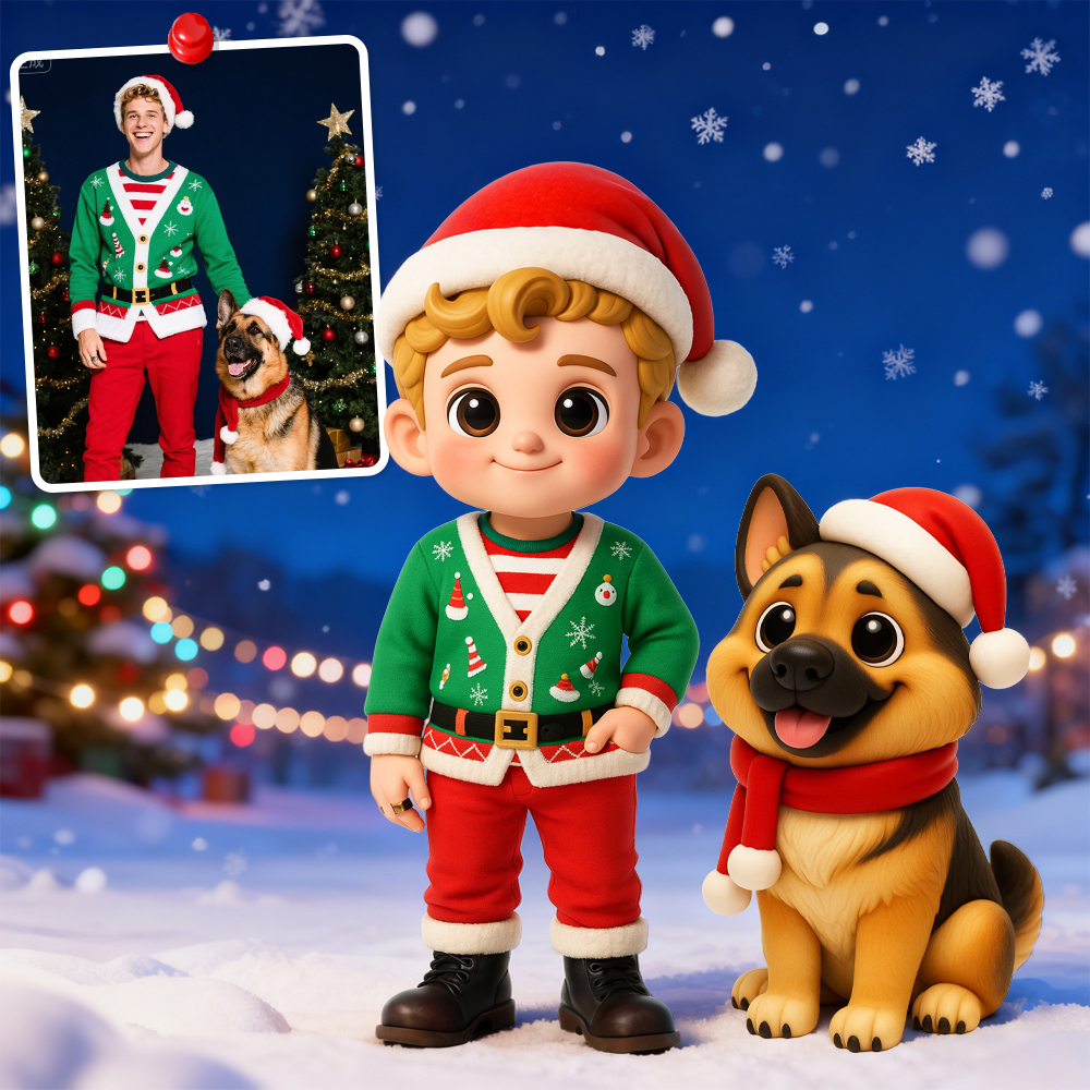 Create Your Own 3D Action Figure from Photo Fun and Custom Desk Buddy for Work