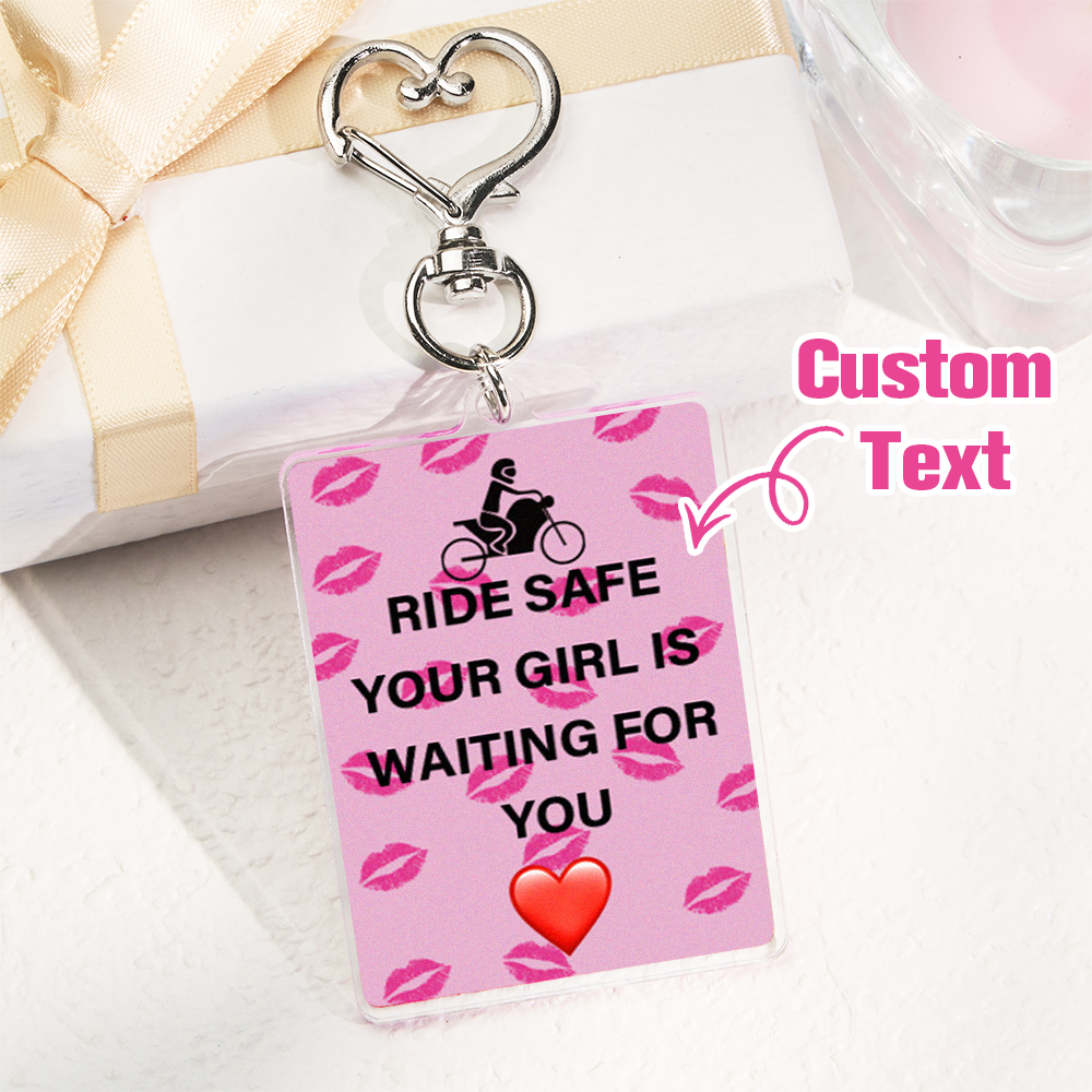 Personalized Keychain Custom Photo Keychain Anniversary Gift Gift For Drivers