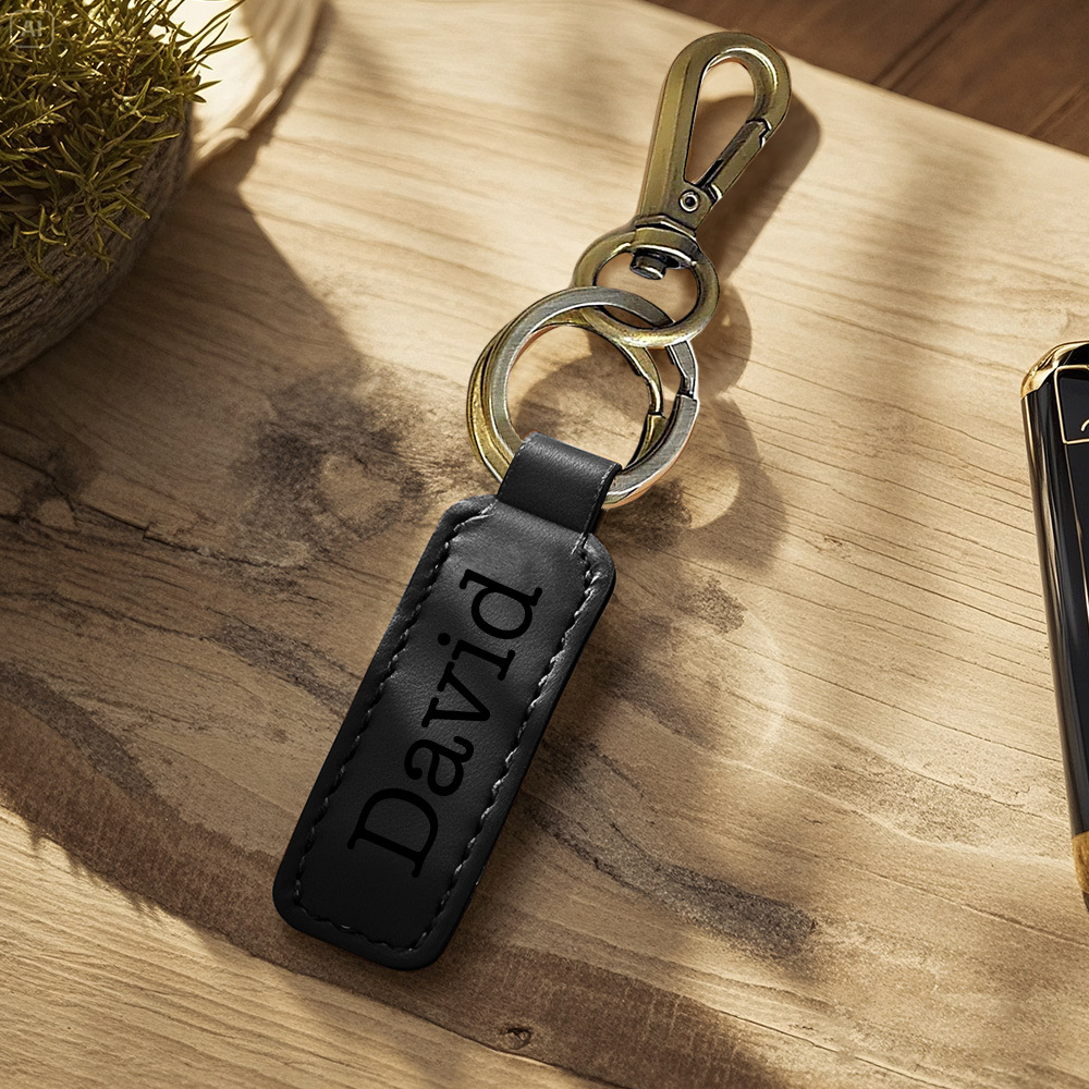 Personalized Dad Keychain, New Dad Gift, Engraved Dad Keychain, Fathers Day Keychain, First Fathers Day, GIFT for Dad, Fathers