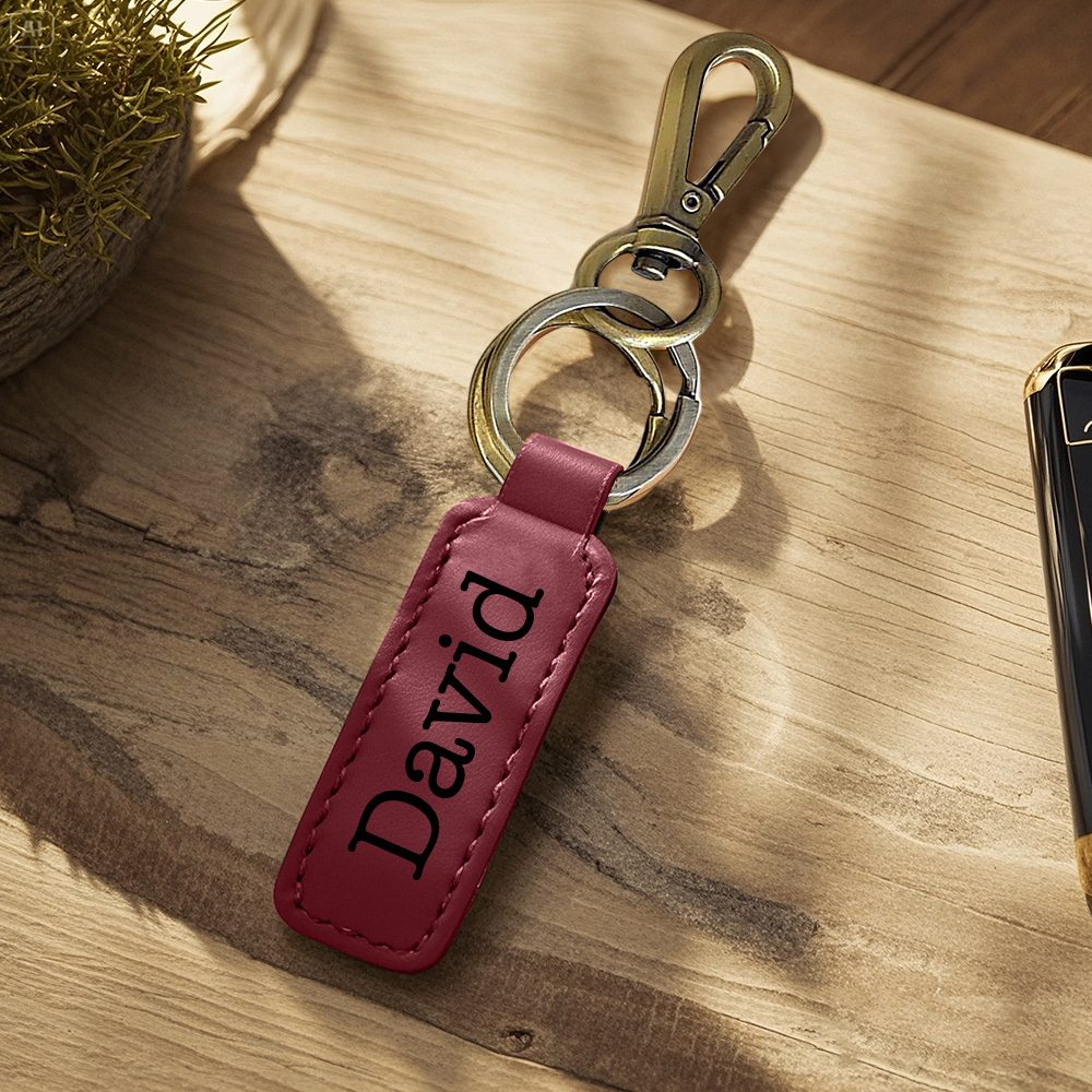 Personalized Dad Keychain, New Dad Gift, Engraved Dad Keychain, Fathers Day Keychain, First Fathers Day, GIFT for Dad, Fathers