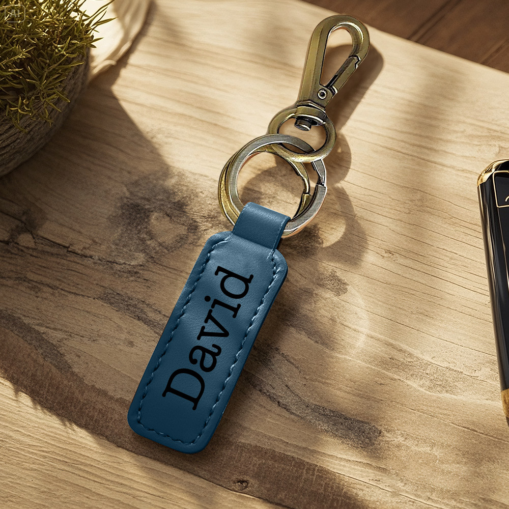 Personalized Dad Keychain, New Dad Gift, Engraved Dad Keychain, Fathers Day Keychain, First Fathers Day, GIFT for Dad, Fathers