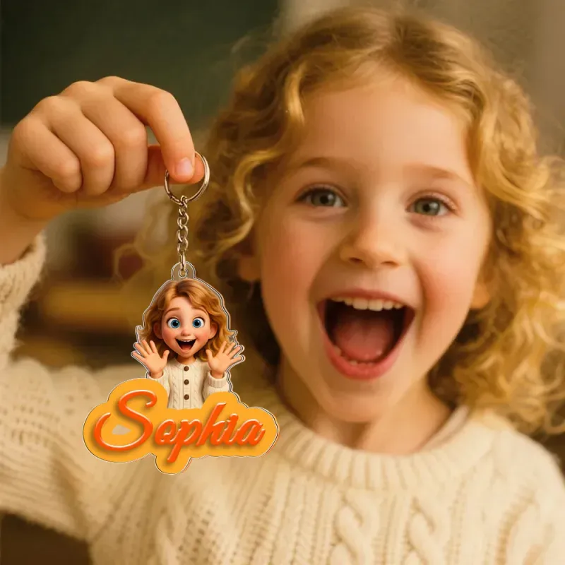 Name Tag for Backpack, Lunch Bag, Pencil Bag, Personalized Gift for Kids Boys Girls, Back to School Name Tag