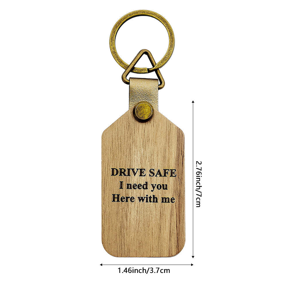 Personalized Photo Keychain Magnetic Engraved Keychain Valentine's Day Gifts for Him - photomoonlamp