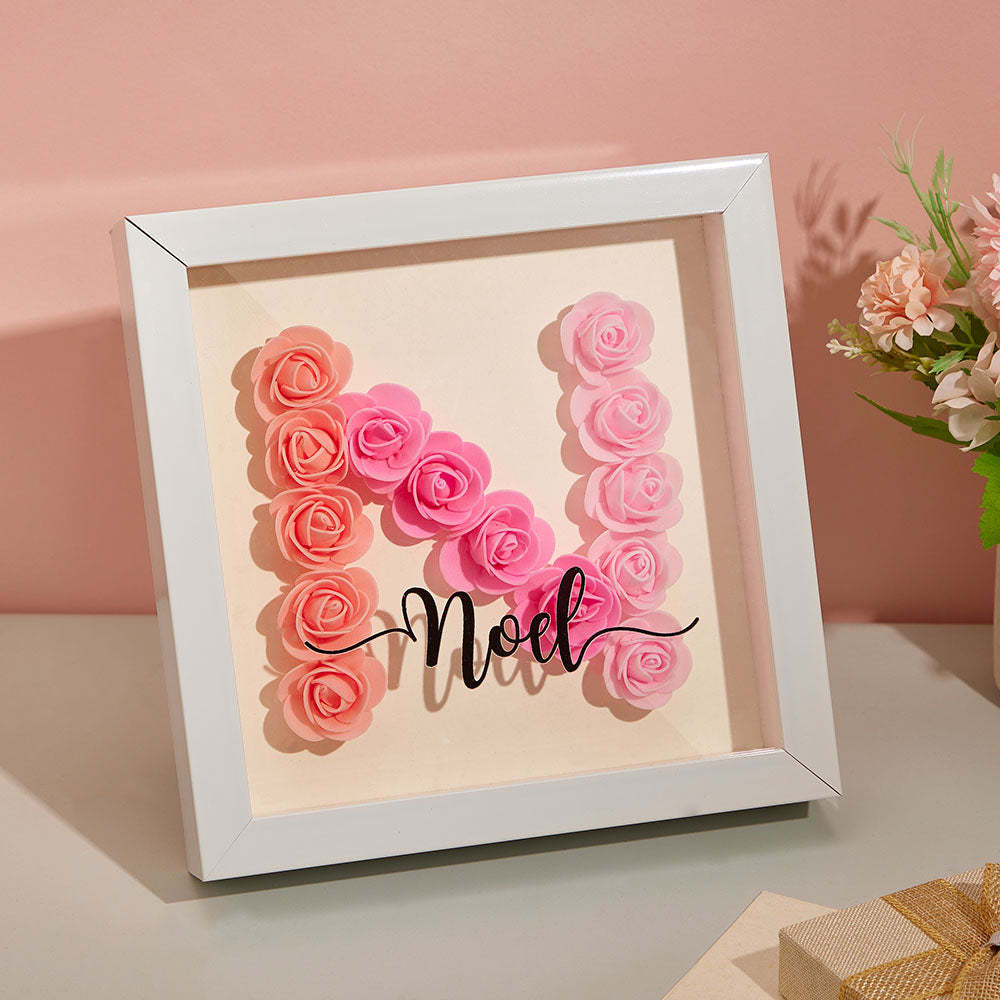 Custom Engraved Ornaments Romantic Rose Couple Gifts - photomoonlamp