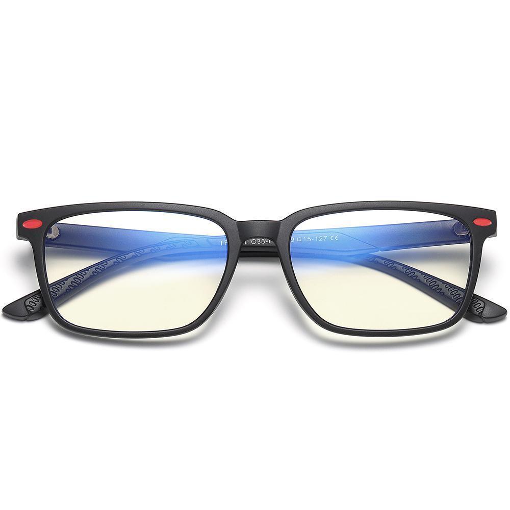 Angle - (Age 7-12)Children Blue Light Blocking Computer Reading Gaming Glasses-For Boy - photomoonlamp