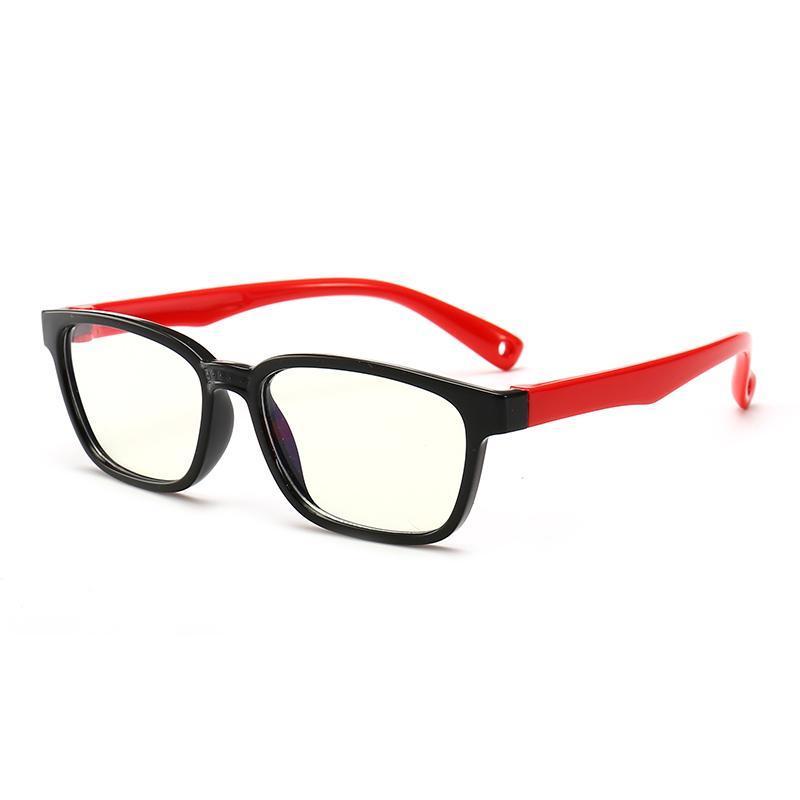 Candy - (Age 3-6)Kids Blue Light Blocking Computer Reading Gaming Glasses - Black - photomoonlamp