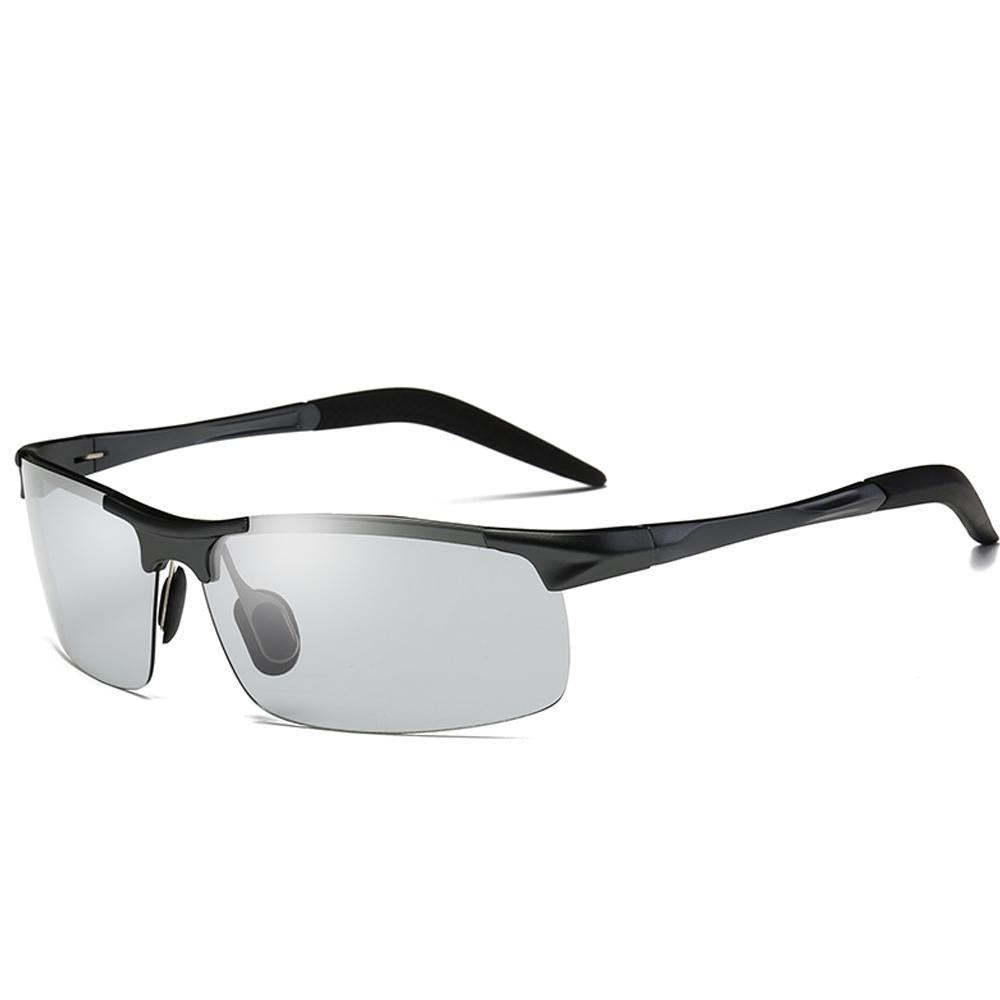 Sunny - UV400 Protective Polarized Driver Sunglasses - Black/Grey - photomoonlamp