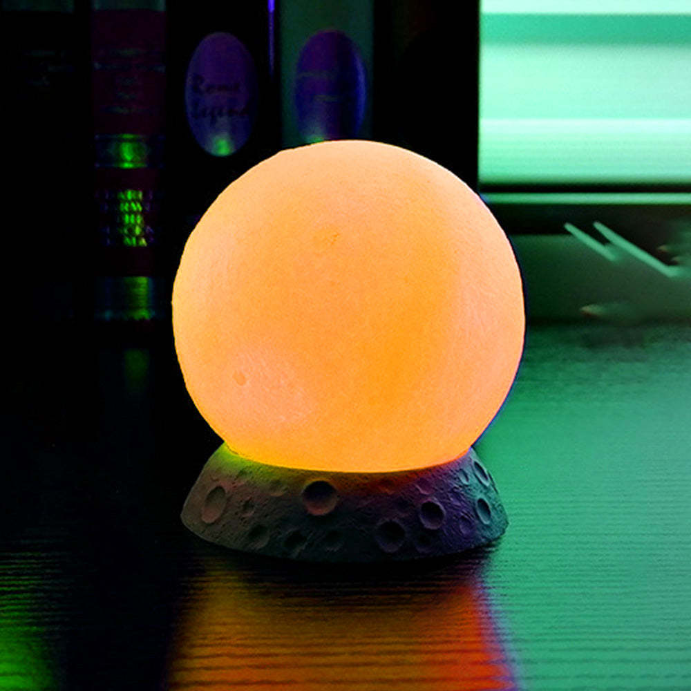 Moon Light Decorative LED Modern Lamp For Kids Christmas Gift Bedroom Decoration - photomoonlamp