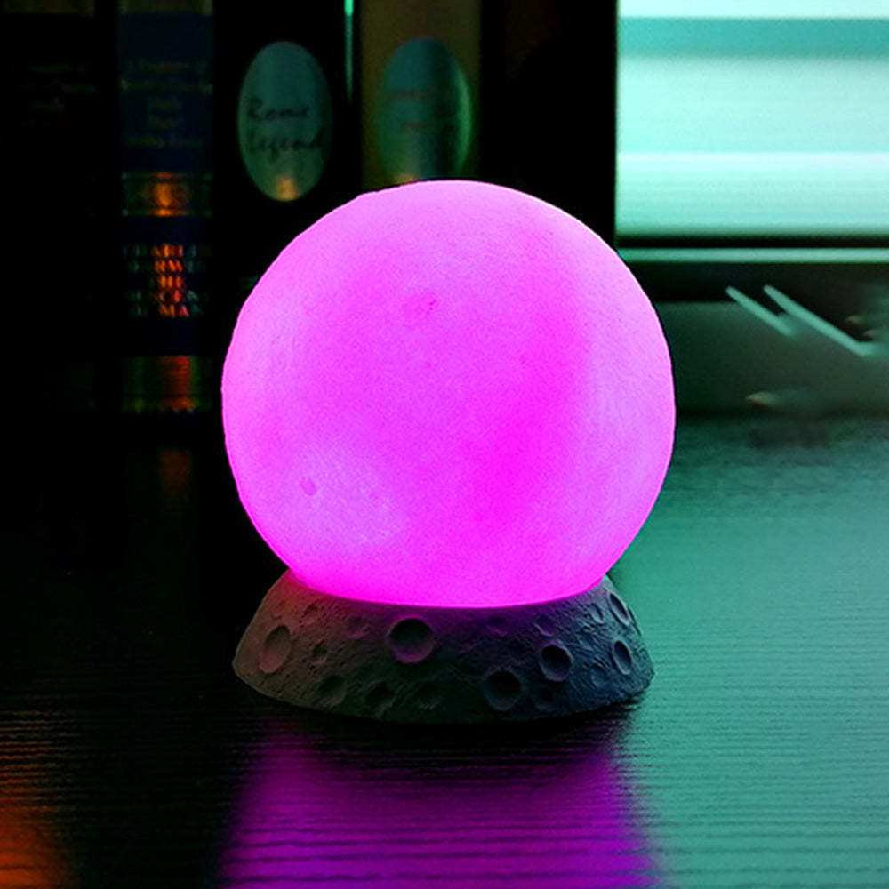 Moon Light Decorative LED Modern Lamp For Kids Christmas Gift Bedroom Decoration - photomoonlamp