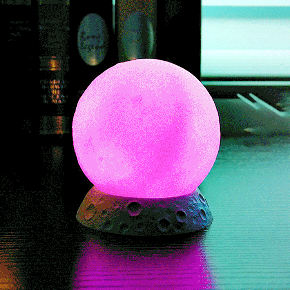 Moon Light Decorative LED Modern Lamp For Kids Christmas Gift Bedroom Decoration - photomoonlamp