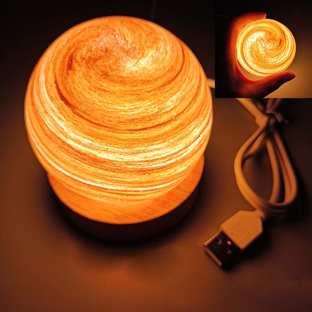 Planet Lamp Fantasy Rainbow Planet Table Lampshade Creative Romantic Sunset Couple Morning and Evening Night - photomoonlamp