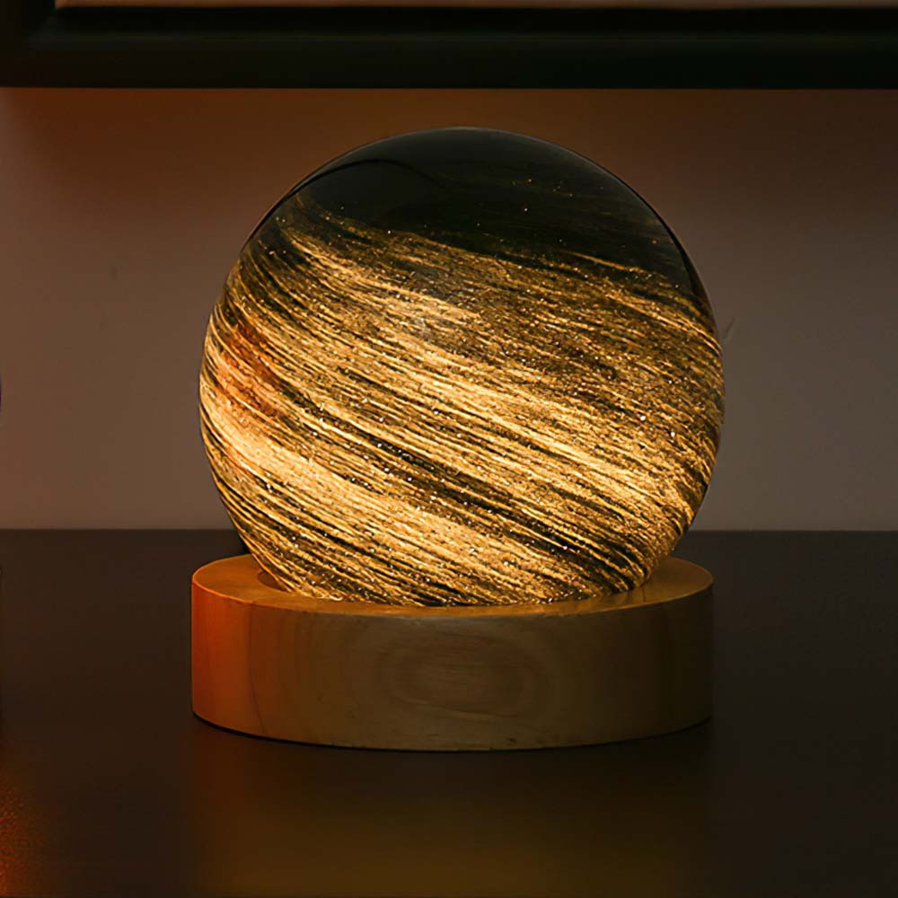 Planet Lamp Fantasy Rainbow Planet Table Lampshade Creative Romantic Sunset Couple Morning and Evening Night - photomoonlamp