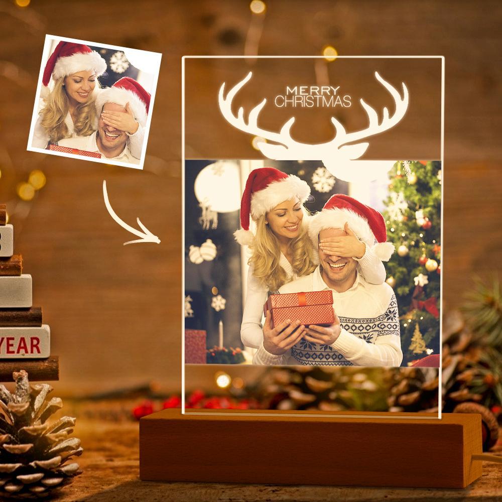 Personalized LED Lamp Best Christmas Gifts Custom Photo Acrylic Night Light