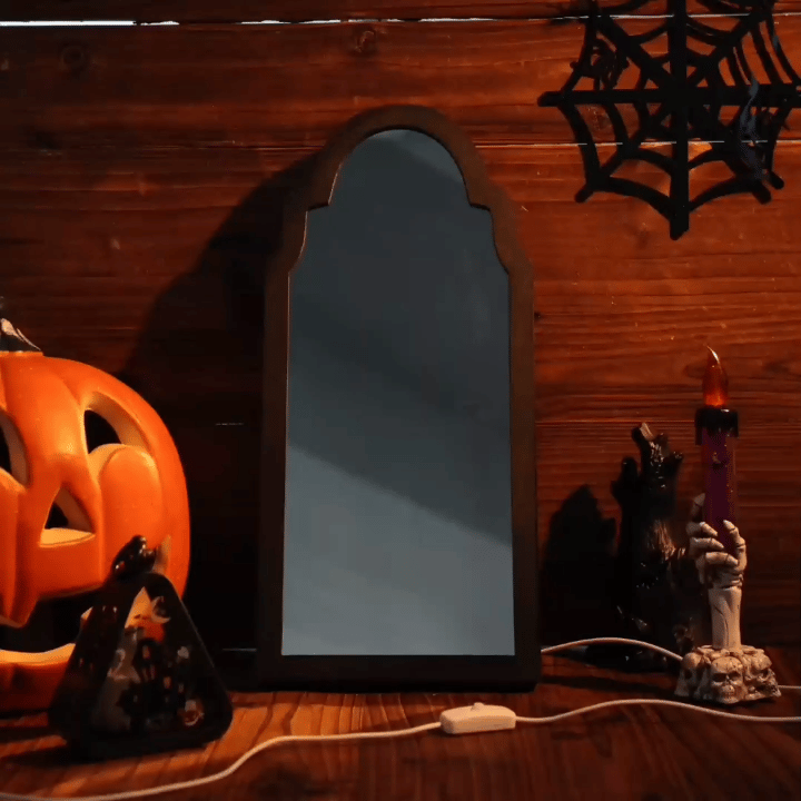 Custom Halloween Haunted Mirror Personalized Face Magic Mirror Gifts For Halloween